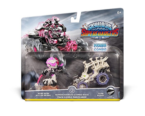 Skylanders Superchargers Pack Bone Bash Roller Brawl + Buggy