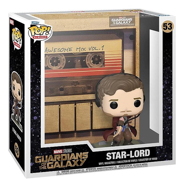 Funko Pop Albums 53 Star-Lord Guardians of the Galaxy Mix