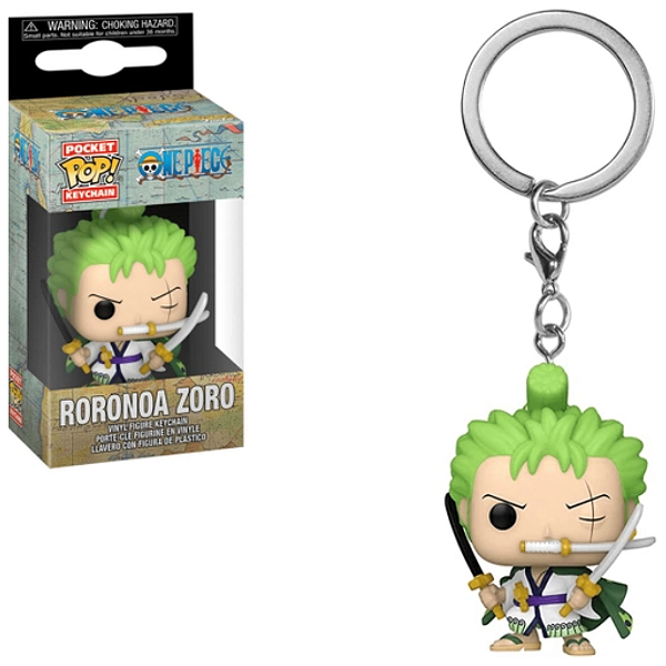 Chaveiro Funko Pocket One Piece Roronoa Zoro