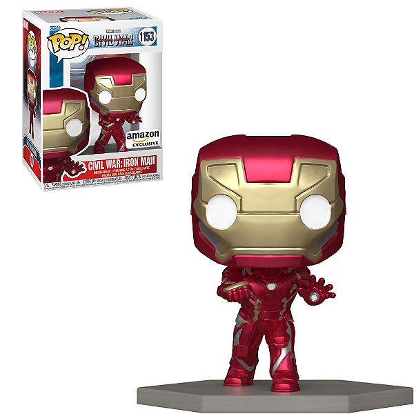 Funko Pop Marvel Civil War 1153 Iron Man Exclusive