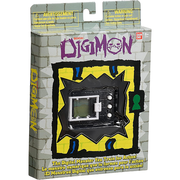 Digimon Virtual Pet Monster Black (Preto) - Bandai