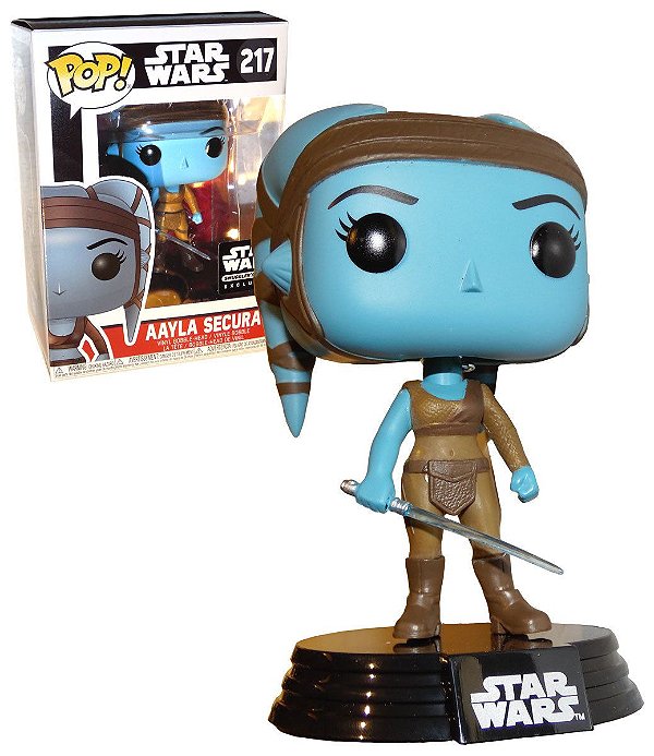 Funko POP Star Wars 217 Aayla Secura Smuggler's Bounty Exclusive