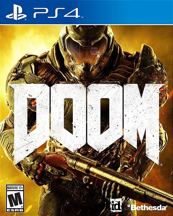 Jogo Doom - Playstation 4 - Bethesda