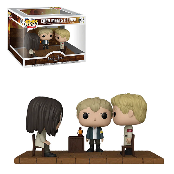 Funko Pop Attack On Titan 1432 Eren Meets Reiner