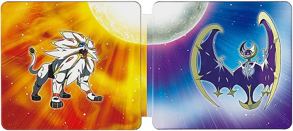 Pokémon Sun + Pokémon Moon Steelbook Dual Pack 3ds