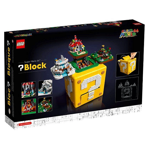 LEGO Super Mario Block Ponto de Interrogação 2064 pçs 71395