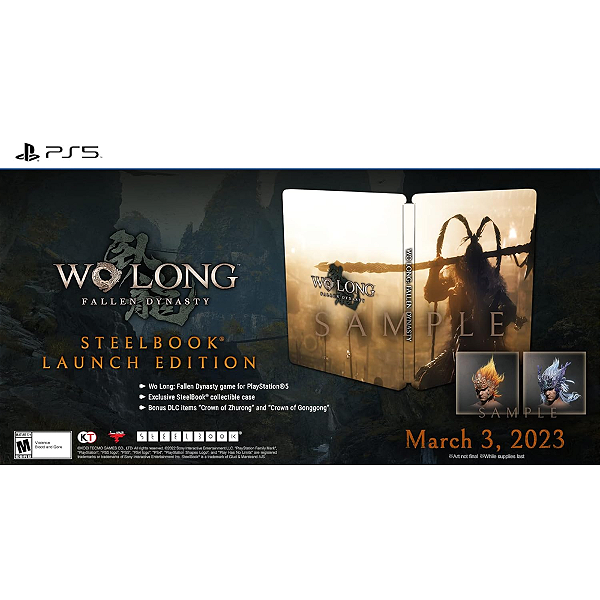 Wo Long Fallen Dynasty Steelbook Launch Edition - PS5