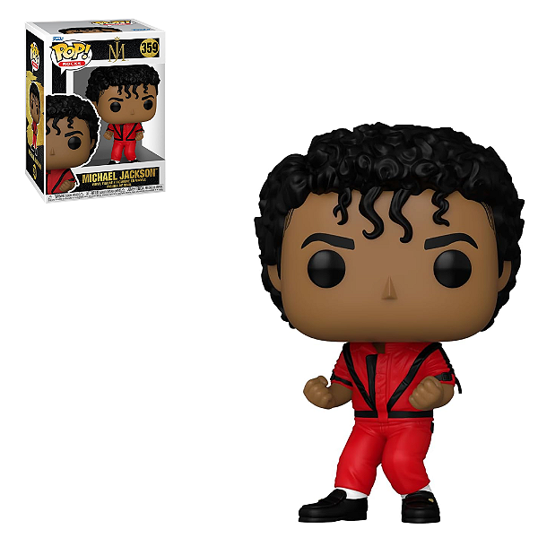 Funko Pop Rocks MJ 359 Michael Jackson Thriller