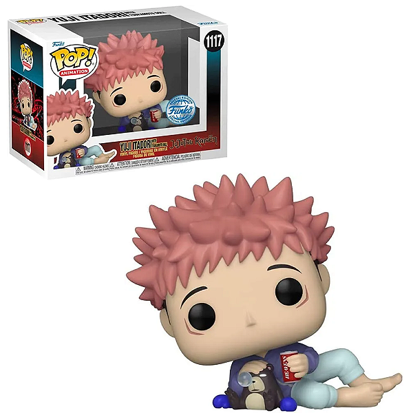 Funko Pop Jujutsu Kaisen 1117 Yuji Itadori W/Tsukamoto Doll