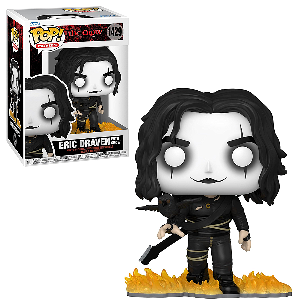 Funko Pop The Crow 1429 Eric Draven W/ Crow