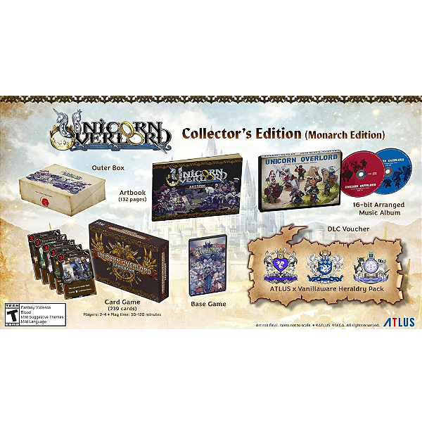 Unicorn Overlord Collectors Monarch Edition - Switch