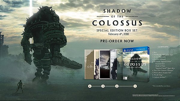 Shadow of the Colossus Special Edition - PS4