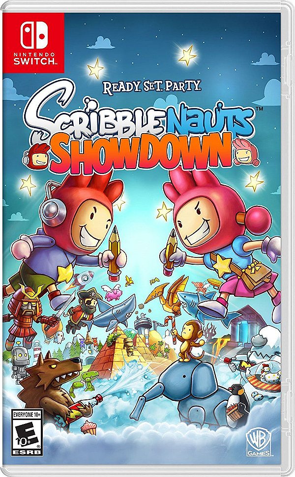 Jogo Scribblenauts Showdown - Switch - Warner Bros Interactive Entertainment