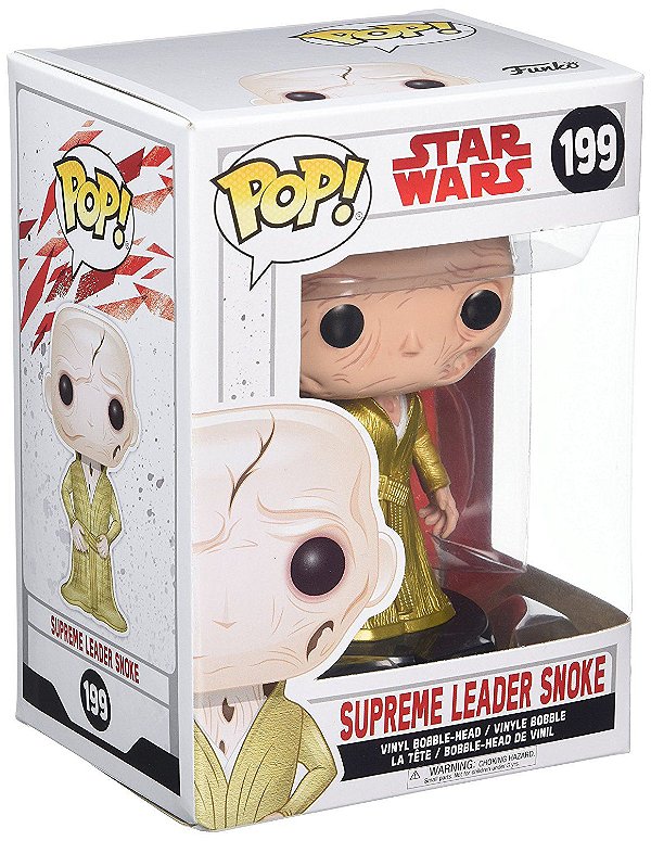 Funko Pop Star Wars The Last Jedi 199 Supreme Leader Snoke