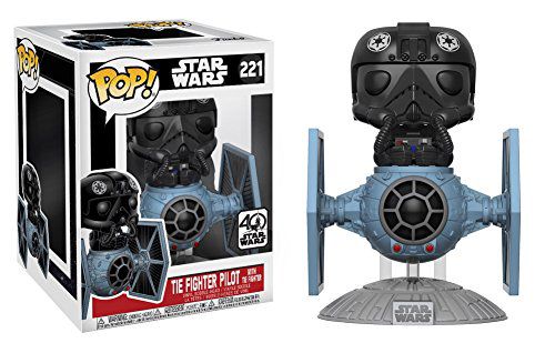 Funko Pop Star Wars 221 Deluxe Tie Fighter with Tie Pilot