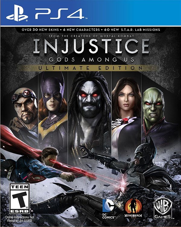 Jogo Injustice Gods Among Us Ultimate Edition - Playstation 4 - Warner Bros Interactive Entertainment