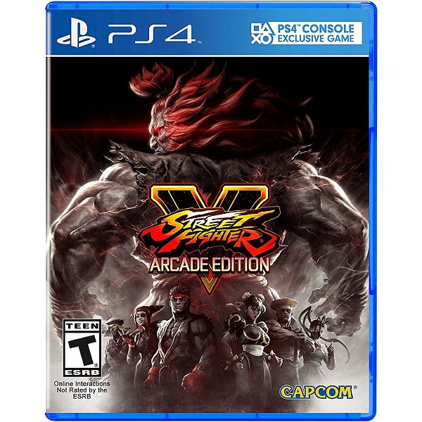 Jogo Street Fighter V - Arcade Edition - Playstation 4 - Capcom