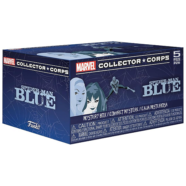 Funko Box Collectors Corps Marvel Spider-Man Blue - XL