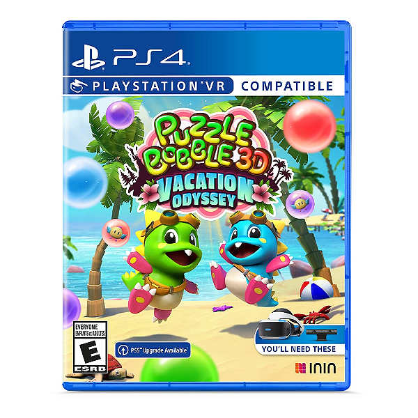 Puzzle Bobble 3D Vacation Odyssey C/ VR Mode - PS4