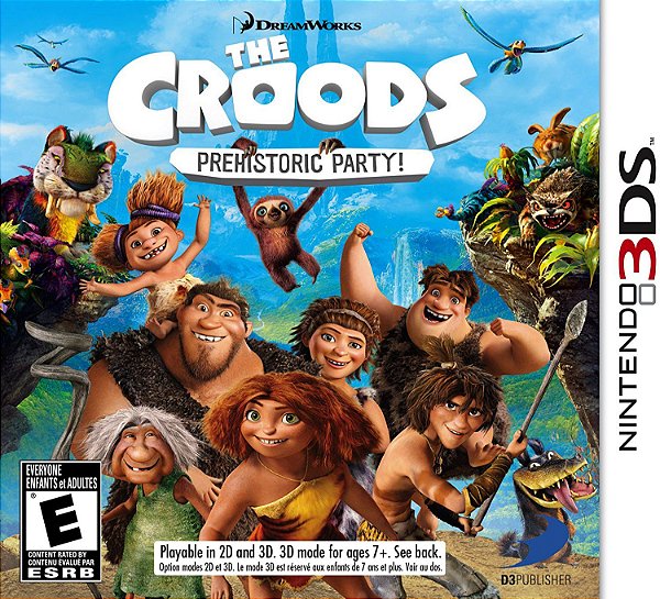 The Croods: Prehistoric Party! - 3DS