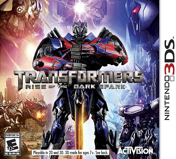 Jogo Transformers: Rise Of The Dark Spark - 3ds - Activision