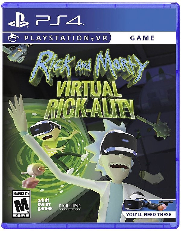 Rick & Morty Virtual Rick-Ality - PS4 VR