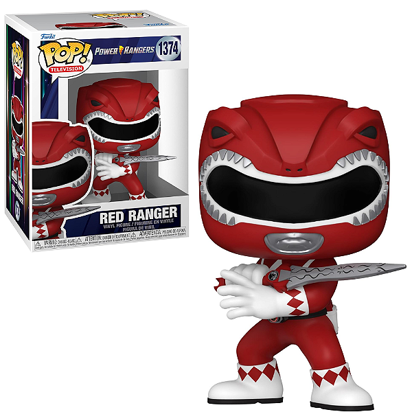 Funko Pop Power Rangers 1374 Red Ranger