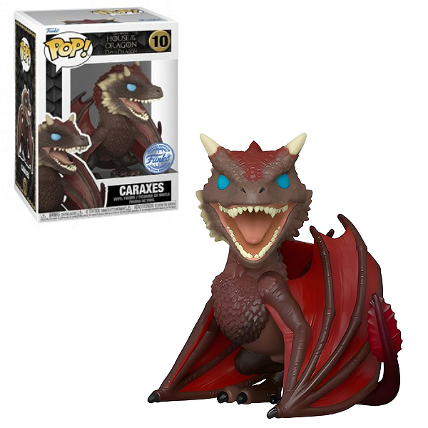 Funko Pop House Of The Dragon 10 Caraxes Special Edition