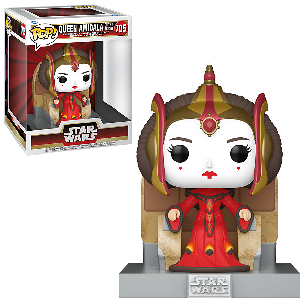 Funko Pop Star Wars 25th 705 Queen Amidala on the Throne