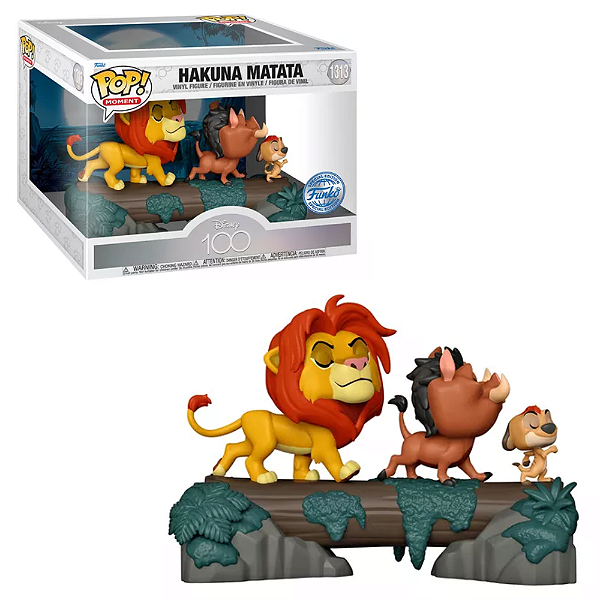 Funko Pop The Lion King 1313 Hakuna Matata Pumbaa & Timon