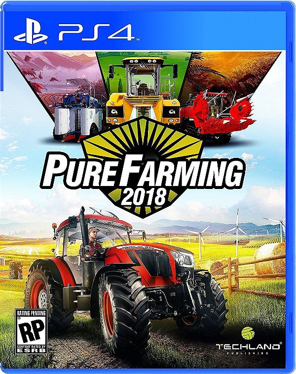Jogo Pure Farming 2018 - Playstation 4 - Techland