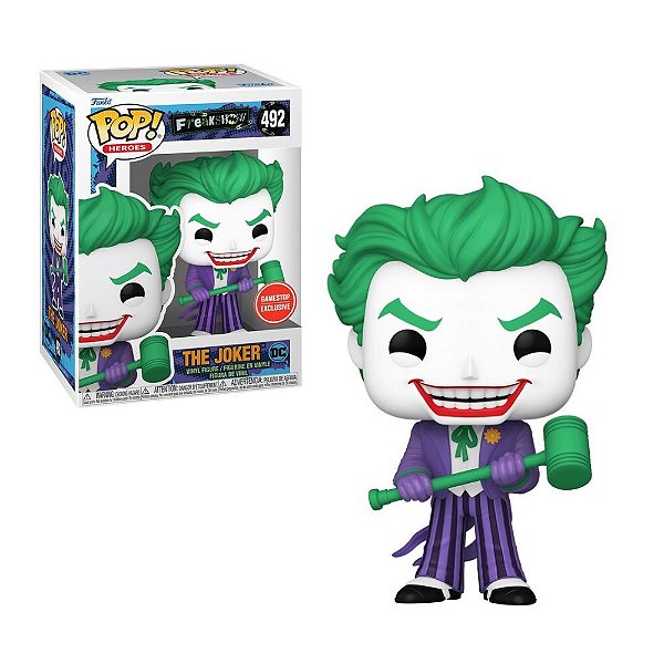 Funko Pop DC Batman Gotham Freakshow 492 The Joker Exclusive