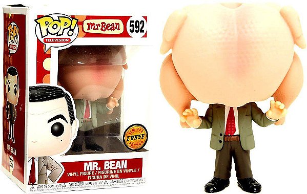 Funko Pop Mr. Bean 592 Chicken Chase Variant Limited Edition