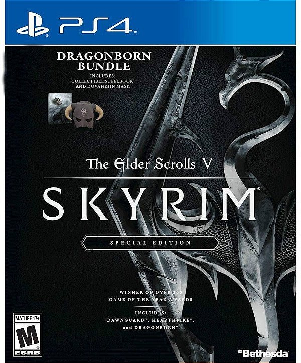 The Elder Scrolls V Skyrim Special Edition Dragonborn Bundle - PS4