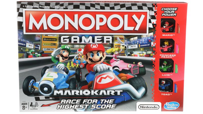 Monopoly Gamer Mario Kart - Hasbro (inglês)