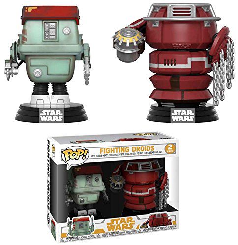 Funko Pop Solo Star Wars 2-pack Fighting Droids Exclusive