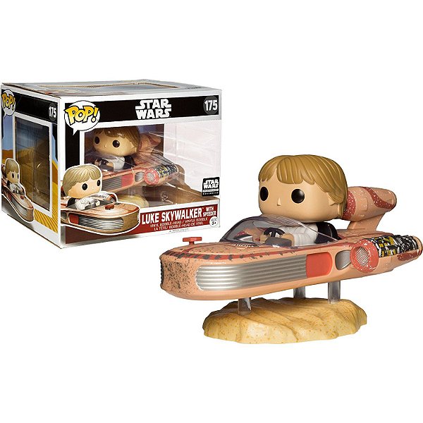 Funko Pop Star Wars 175 Luke Skywalker with Speeder