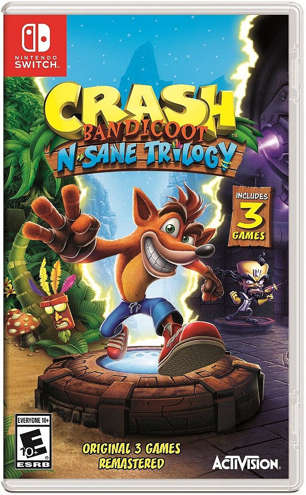 Crash Bandicoot N. Sane Trilogia - Switch