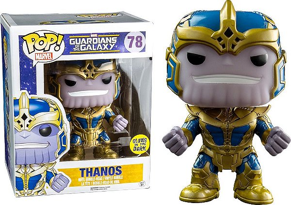 Funko Pop Guardians of the Galaxy 78 Thanos Glow in the Dark