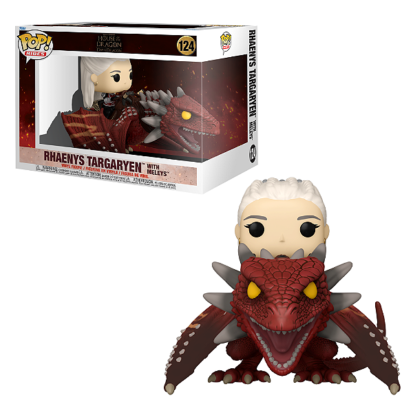 Funko Pop House of The Dragon 124 Rhaenys Targaryen Meleys