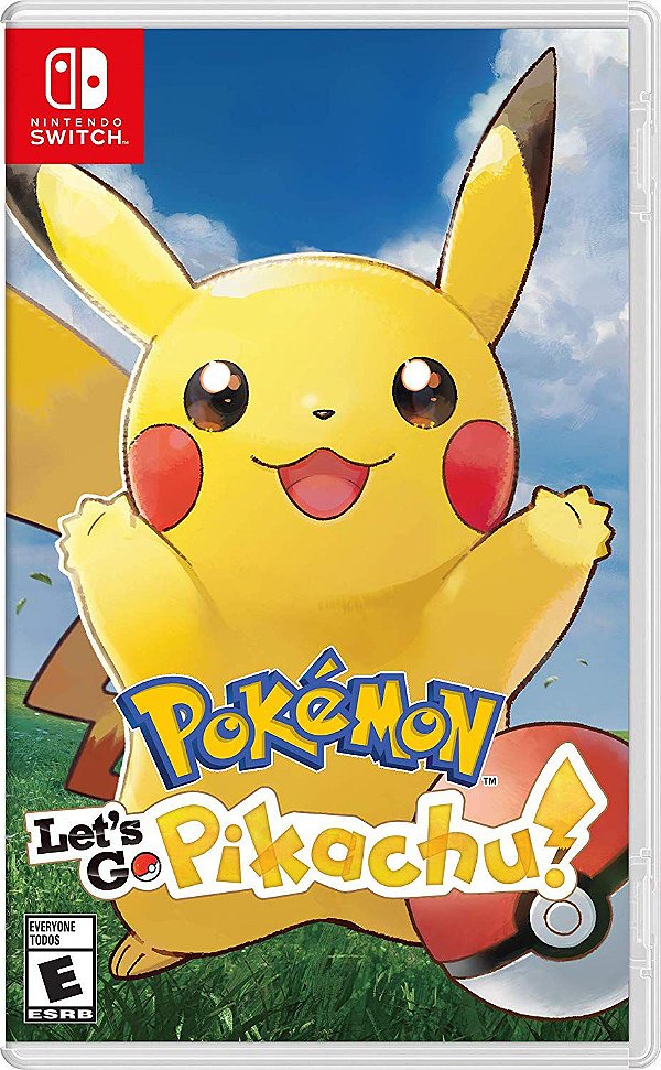 Jogo Pokémon: Lets Go, Pikachu! - Switch - Game Freak