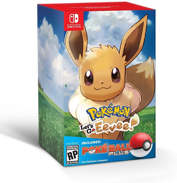 Pokemon Let's Go Eevee! + Poke Ball Plus - Switch