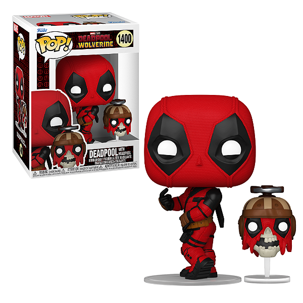 Funko Pop Deadpool & Wolverine 1400 Deadpool w/ Headpool