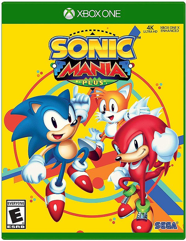 Jogo Sonic Mania Plus - Xbox One - Sega