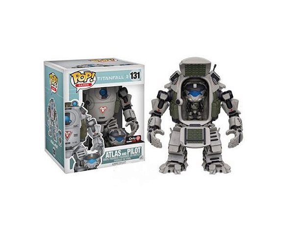 Funko Pop TitanFall 2 131 Atlas e Pilot