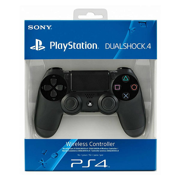 Controle Dualshock 4 Preto Onyx Sony PS4