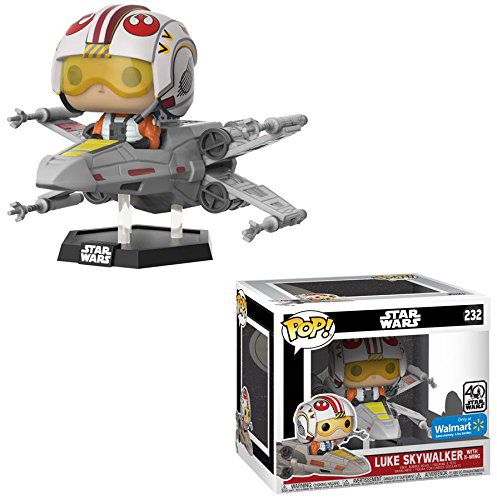 Funko Pop Star Wars 232 Luke Skywalker with X-Wing Exclusive