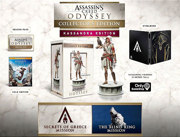 Assassins Creed Odyssey Collectors Kassandra Edition - Xbox One