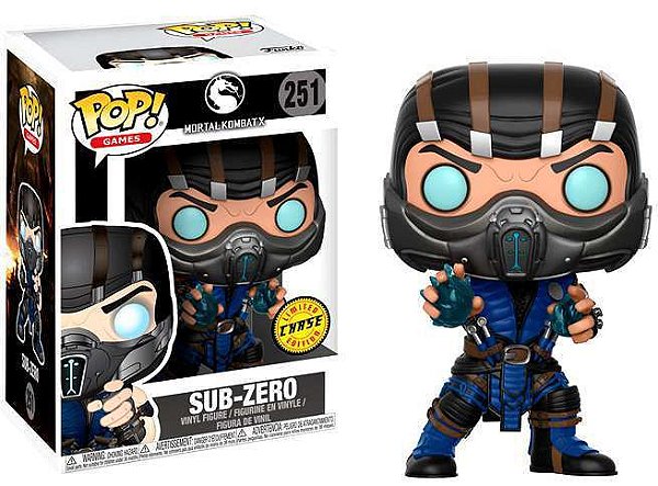 Funko Pop Mortal Kombat 251 Sub-Zero Chase