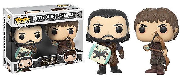 Funko Pop Game of Thrones 2 Pack Battle of the Bastards